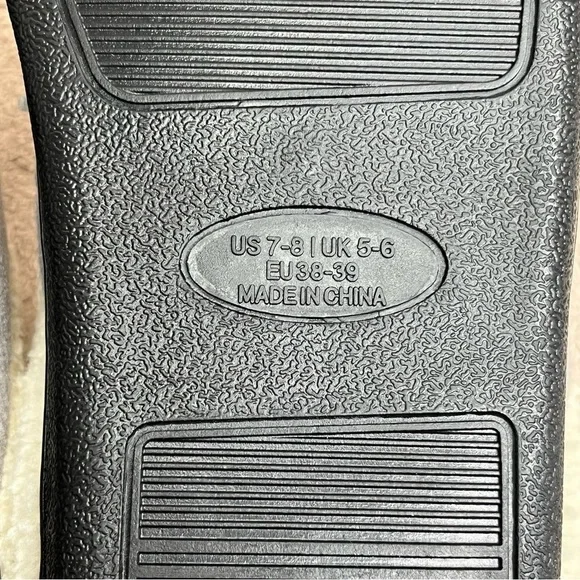 Cozy Winter Indoor/Outdoor Slippers-Gray-Womens 5.5 & 7.5-Loungewear-Comfort-NEW - Picture 7 of 9